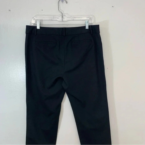 Talbots Pants Woman Size 12 Petite  Hampshire Black Crop Taper  Work Casual - Picture 5 of 12